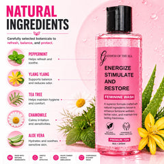 Goddess Of The Sea Beauty Bar etiqueta de ingredientes naturales y beneficios