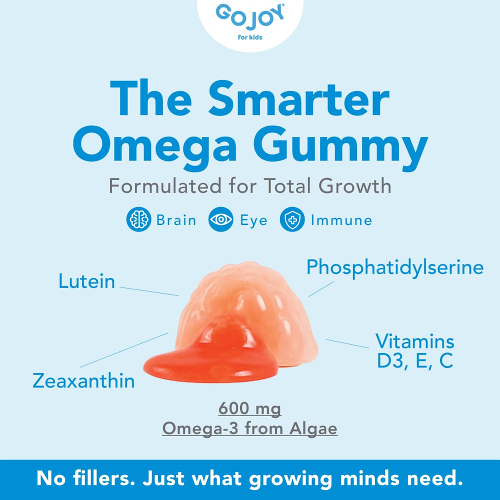 GOJOY NATURALS mano de niño sosteniendo una gomita fácil de masticar