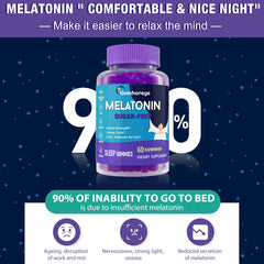 Gomhoreye melatonina 30 mg gomitas con equilibrio de pH para bienestar diario