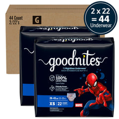 GoodNites primer plano de textura absorbente con comodidad para piel sensible
