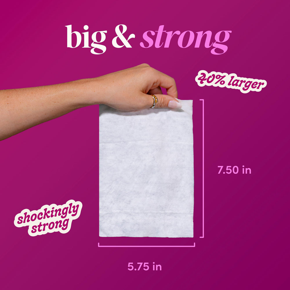 goodwipes empaque abierto con cierre resellable para uso práctico