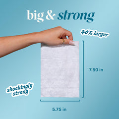 goodwipes primer plano de textura y fibras suaves que protegen piel sensible