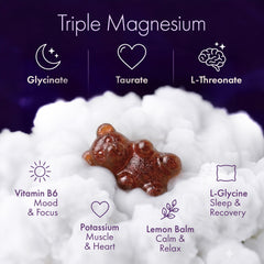 GRAOTI etiqueta con ingredientes y beneficios de magnesio y B6