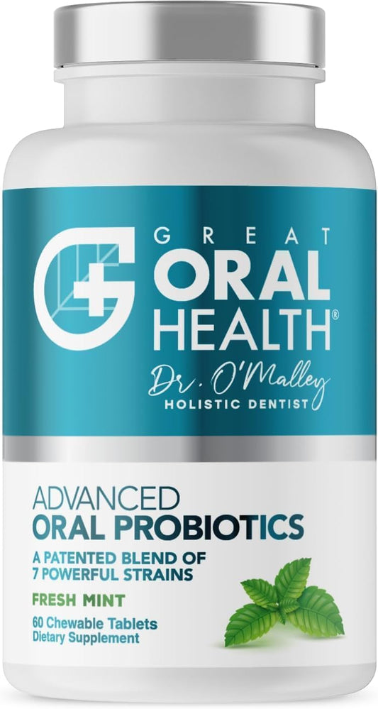 Great Oral Health frente del empaque mostrando la etiqueta y beneficios
