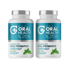 Great Oral Health envase frontal mostrando etiqueta y beneficios
