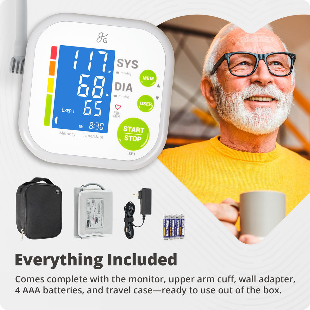 Greater Goods comparación de tamaño mostrando ajuste del manguito y fit