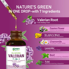 green Herb Vibe mezcla seca de hierbas que sugiere origen natural y pureza