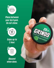 GRINDS etiqueta con ingredientes claros, beneficio de transparencia