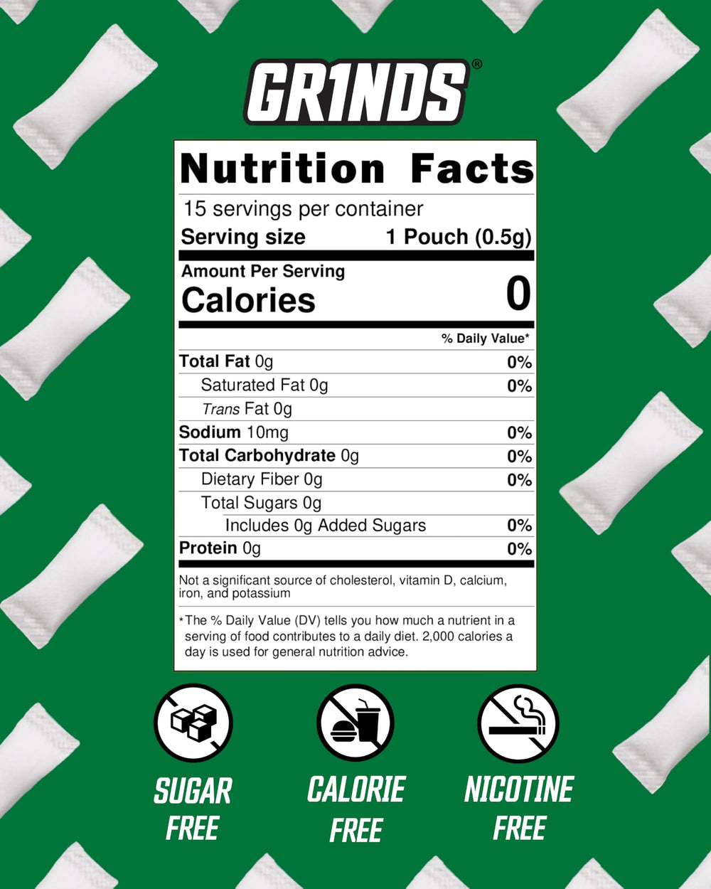 GRINDS pouches en ambiente diario destacando conveniencia
