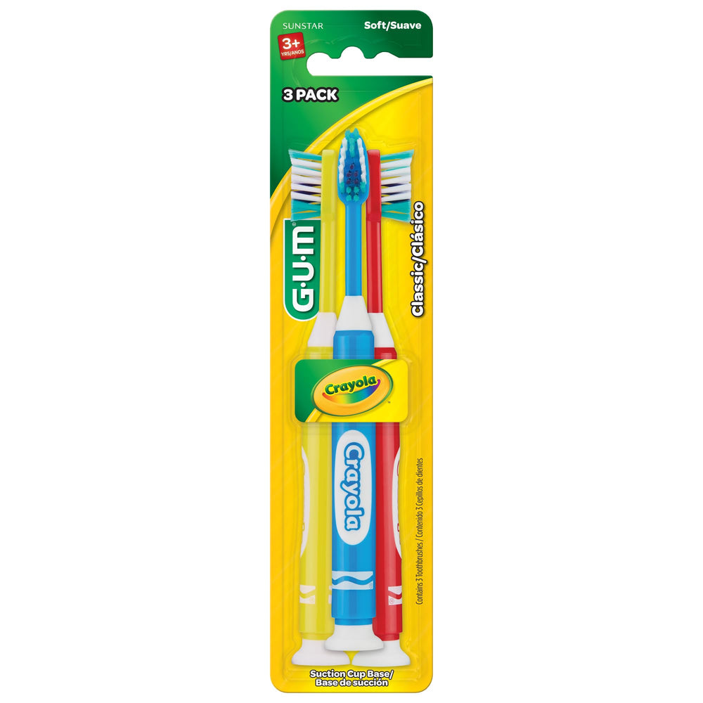 GUM aplicación de pasta dental en punto para cantidad adecuada