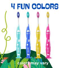 GUM cerdas centrales coloreadas que guían la cantidad de pasta