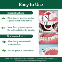 GuruNanda punta interdental flexible que alcanza espacios estrechos