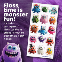 GuruNanda stickers Monster Frens para personalizar el dispositivo y motivar niños