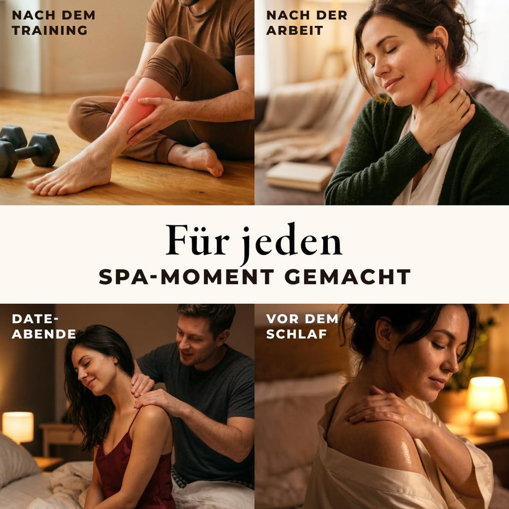 Gya Labs ambiente de spa con aceite para crear sensación relajante