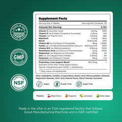 H-PROOF detalle de etiqueta con lista de ingredientes y garantía de calidad