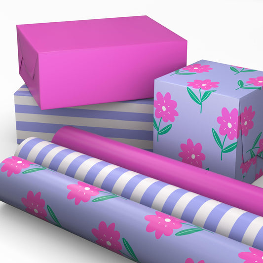 Hallmark paquete frontal de tres mini rollos, ahorro de espacio