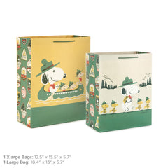 Hallmark Peanuts primer plano de ilustración Snoopy y Woodstock colorida
