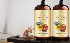 Handcraft Blends botella junto a objetos para escala, ideal para uso doméstico y profesional