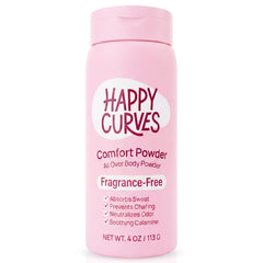 HAPPY CURVES envase frontal mostrando diseño y tamaño práctico