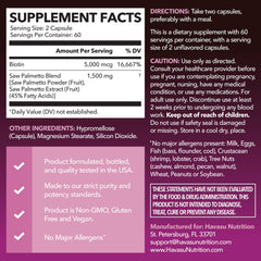 HAVASU NUTRITION primer plano de cápsulas mostrando textura y facilidad de ingestión