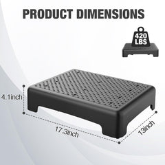 HBTower comparación de tamaño junto a pie para referencia de escala