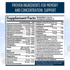 healblend Neuro Plus cápsula en mano para referencia de tamaño