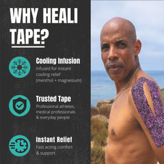 INNOVATIONS BY HEALI cinta aplicada en rodilla, soporte estable durante movimiento