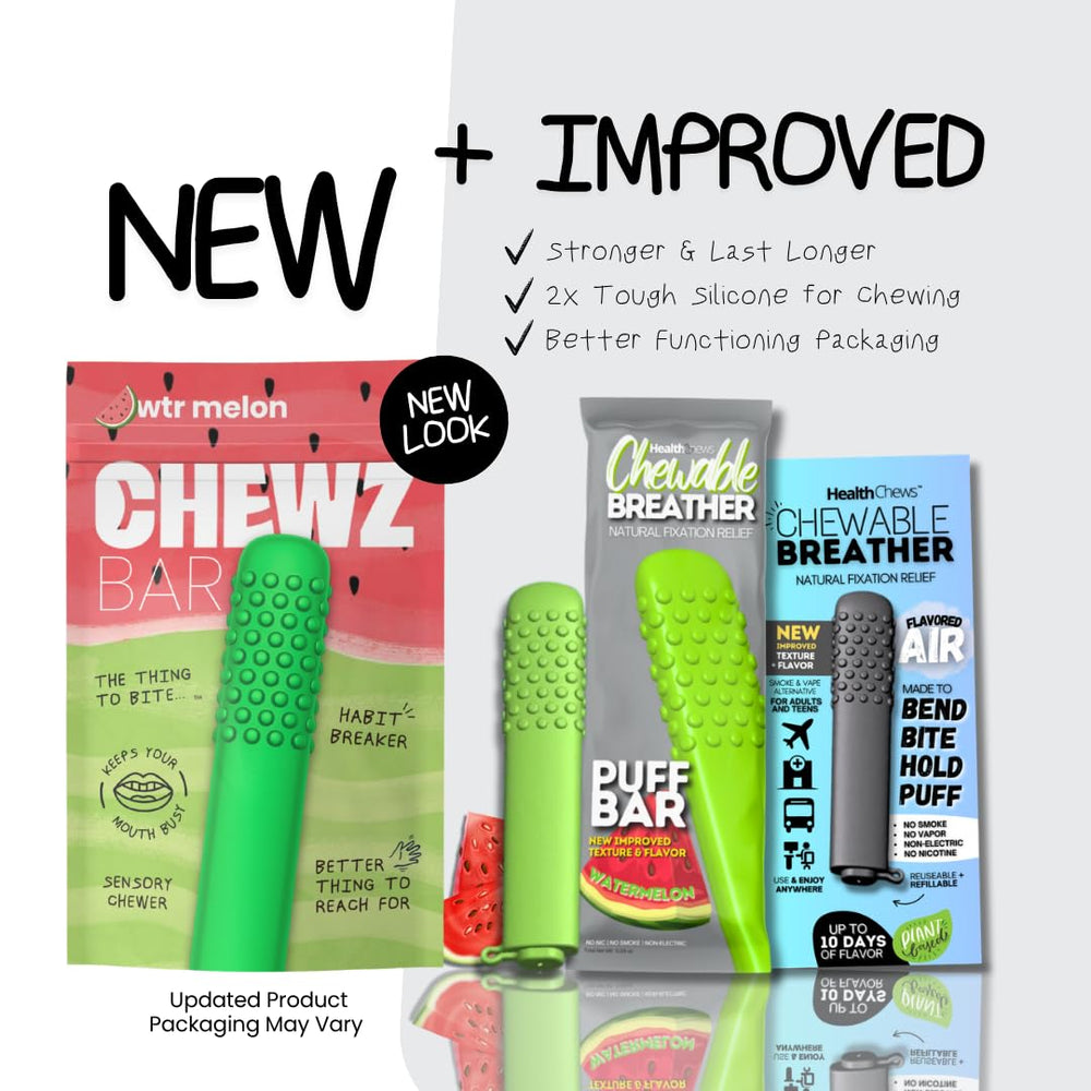 Health Chews empaque externo del producto Watermelon, información visible