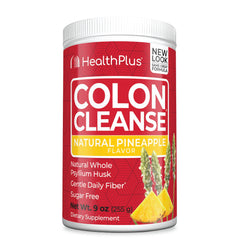 Health Plus envase frontal mostrando 9 onzas y marca clara