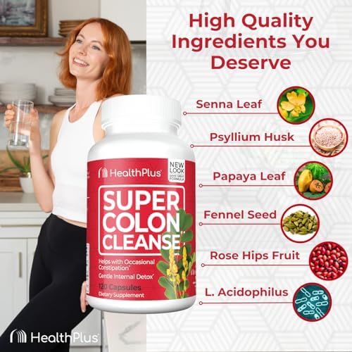 Health Plus cápsula en primer plano destacando textura y calidad del ingrediente