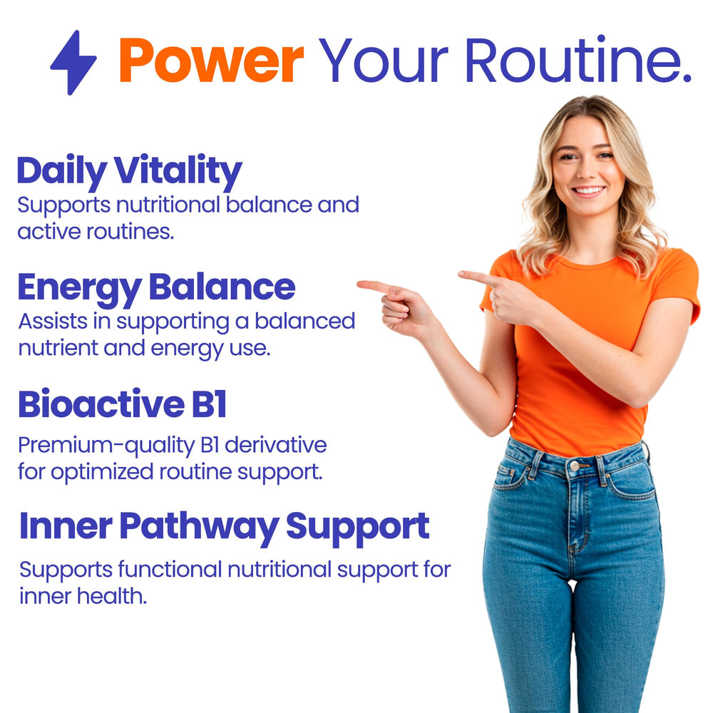 Healthfare cápsula sostenida en la palma para ilustrar tamaño y dosificación fácil