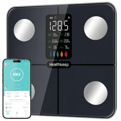 Healthkeep vista frontal con pantalla grande y lecturas claras para decisiones rápidas