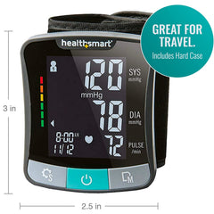 HealthSmart comparación de tamaño muestra portabilidad conveniente
