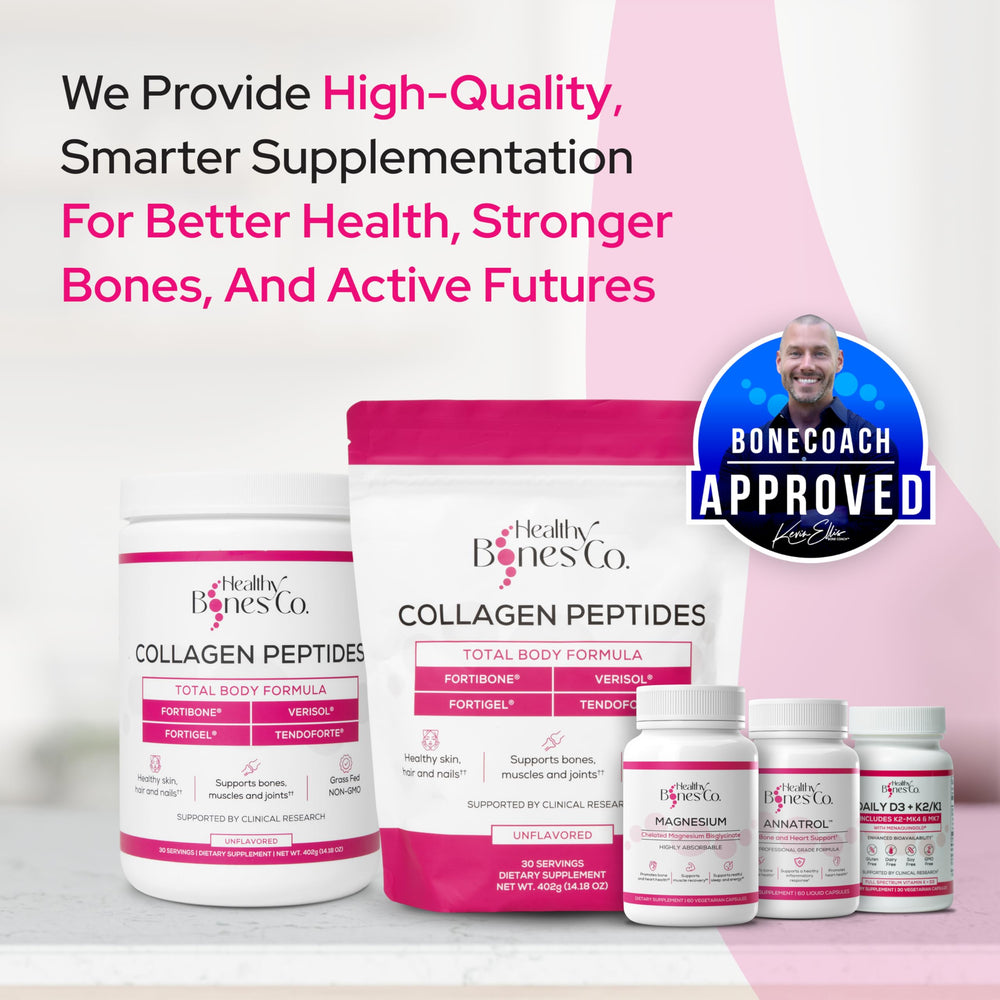 Healthy Bones Co. garbanzos fermentados MenaquinGold fuente natural de MK‑7