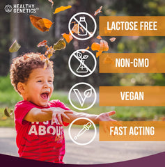 Healthy Genetics tamaño en mano para referencia de porciones