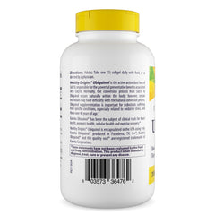 Healthy Origins detalle del líquido interno de la cápsula para apreciar pureza y textura