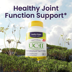 Healthy Origins cápsula junto a un vaso de agua para toma diaria