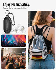 Hearprotek en concierto con auriculares, protege oídos sin perder detalle