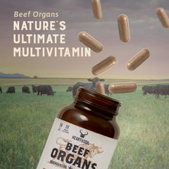 HEART & SOIL suplemento en rutina matutina para tomar con comida