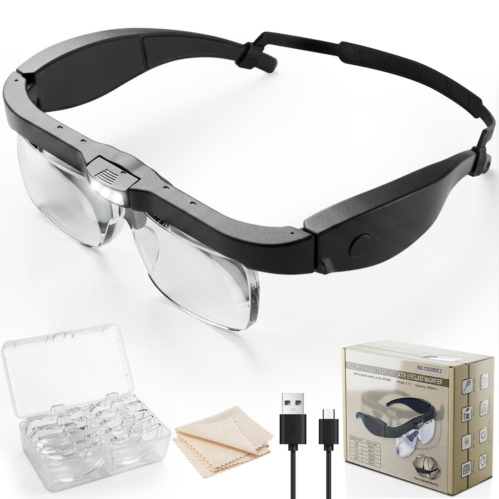 Heimekite vista frontal con lentes montadas y ajuste cómodo