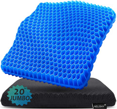 Helishy vista frontal del cojín gel grande beneficios de soporte