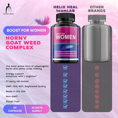 Helix Heal cápsulas en ambiente nocturno que transmite relajación y energía