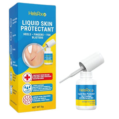 HelsRx envase frontal mostrando el gel reparador invisible y sus beneficios