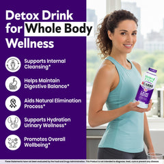 Herbal Clean Qcarbo32 etiqueta con instrucciones claras y beneficios visibles