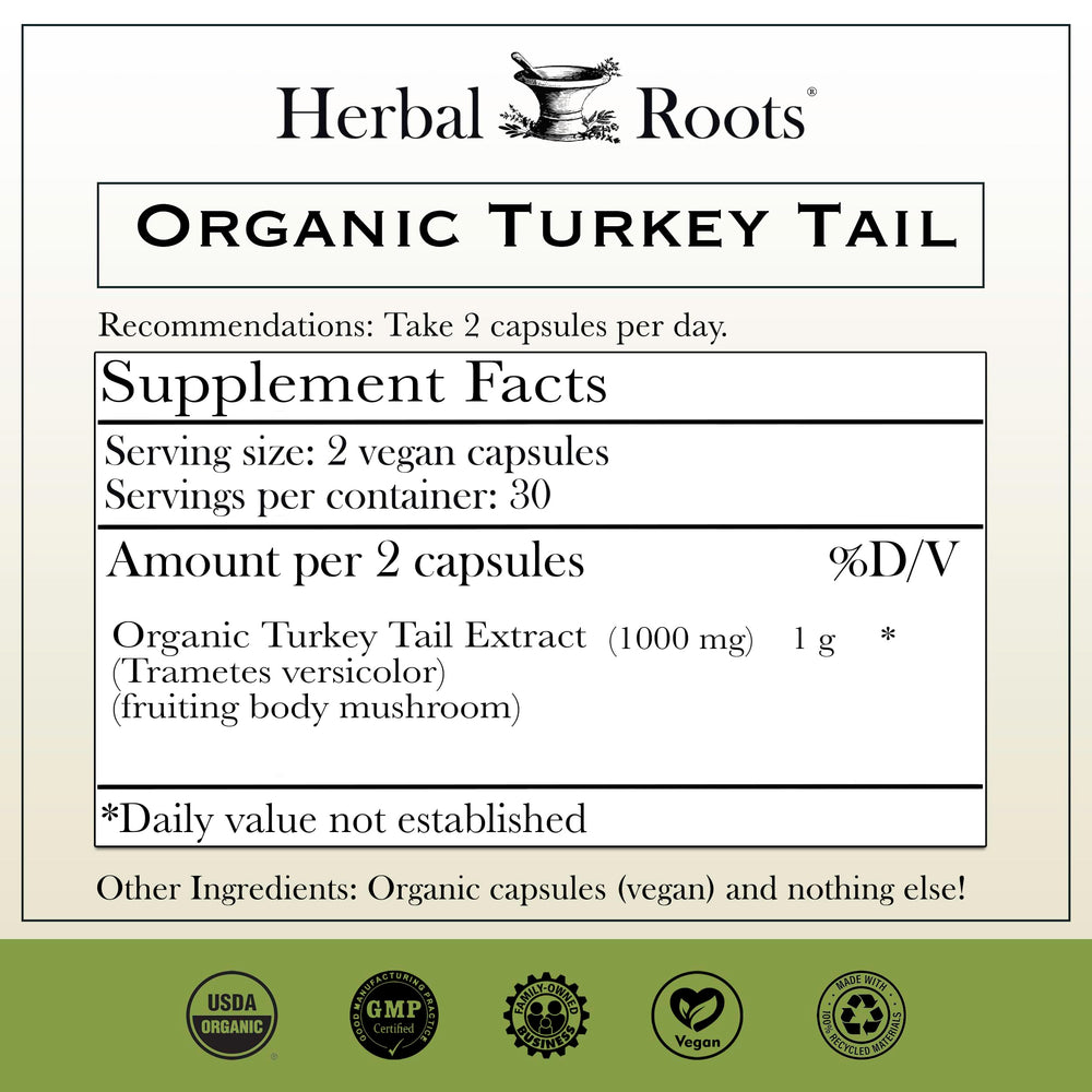 Herbal Roots cápsulas detalle, formato vegano fácil de tragar