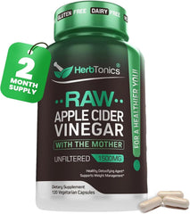Herbtonics frasco frontal mostrando el nombre y beneficio digestivo