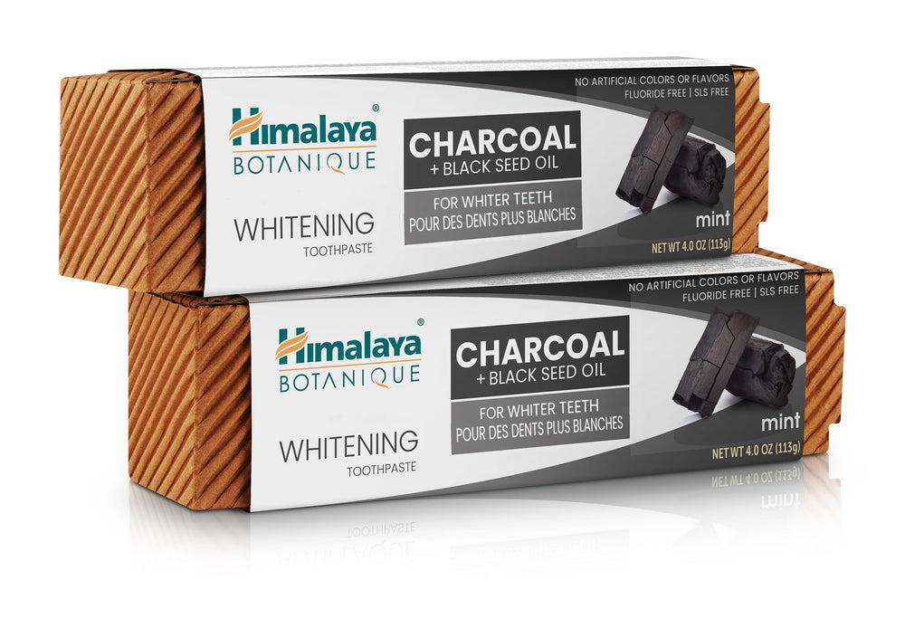 Himalaya frente del empaque mostrando doble tubo y beneficio natural