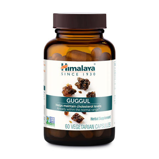 Himalaya botella frontal con etiquetado claro y beneficios visibles