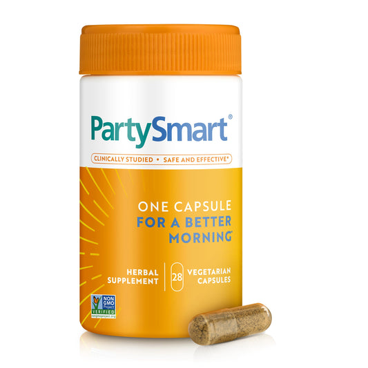 Himalaya PartySmart frente del empaque mostrando etiqueta y tamaño, beneficio conveniencia