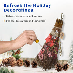 HIQILI Aceite de canela en atomizador para sprays refrescantes.